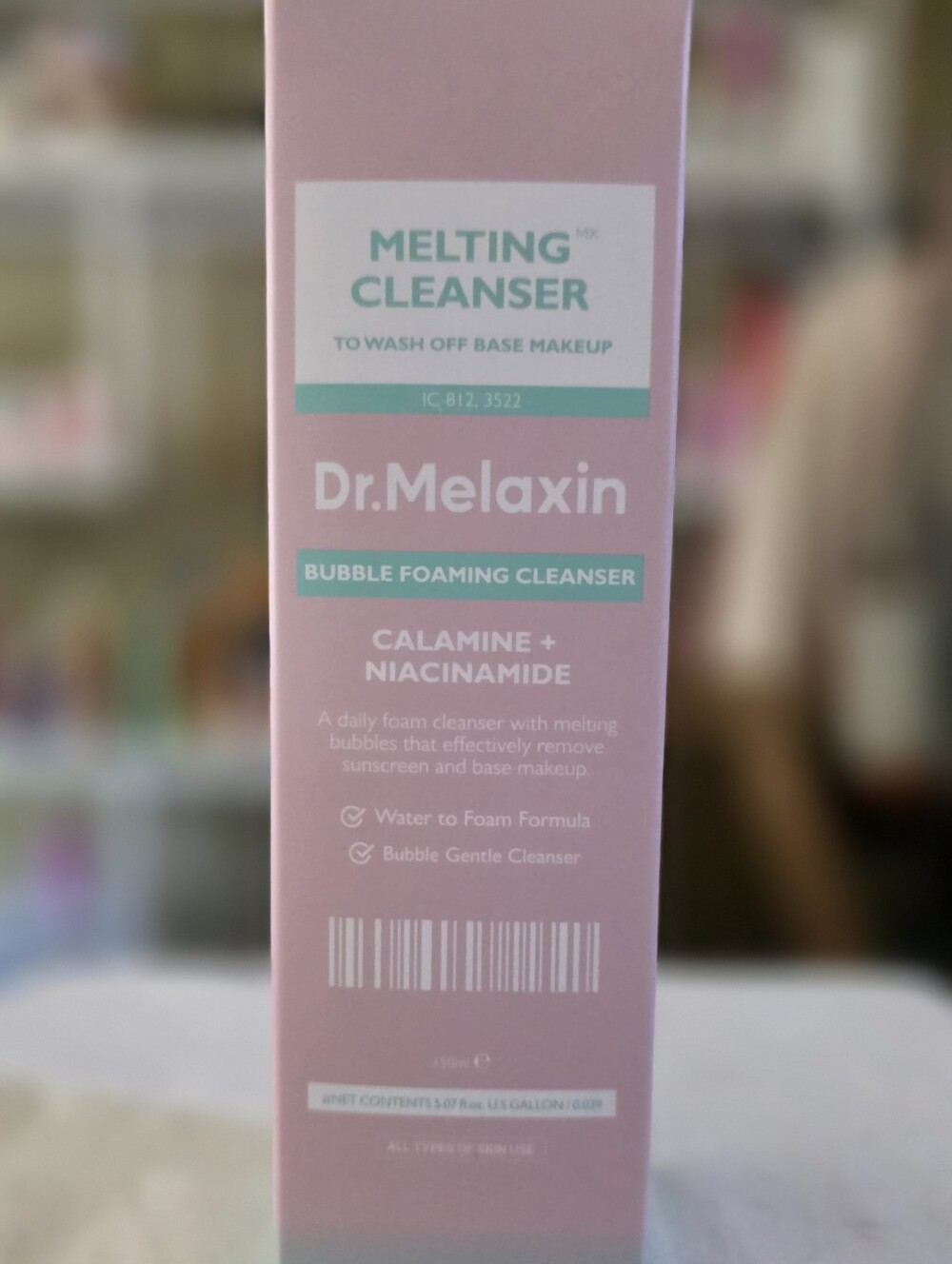 Dr. Melaxin Calamine + Niacinamide Bubble Foaming Cleanser - BNIB